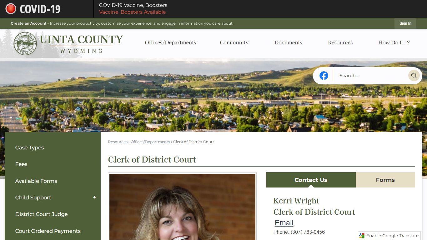 Clerk of District Court | Uinta County, WY - Official Website
